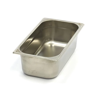 Maxima Gasztronorm tartály 1/3 GN - 10cm mély - 32,5 x 17,6cm - Rozsdamentes acél