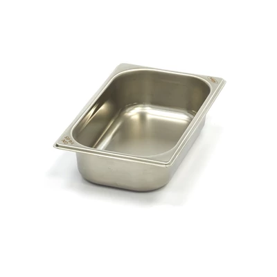 Maxima Gasztronorm tartály 1/4 GN - 6,5cm mély - 26,5 x 16,2cm - Rozsdamentes acél