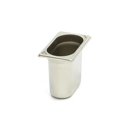 Maxima Gasztronorm tartály 1/9 GN - 15cm mély - 17,6 x 10,8cm - Rozsdamentes acél