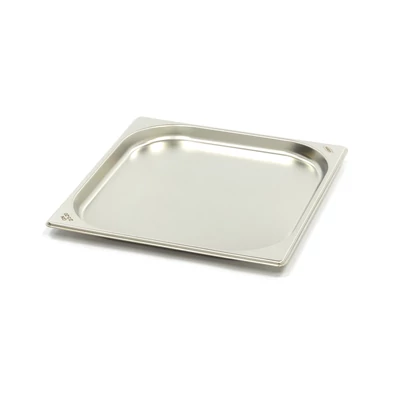 Maxima Gasztronorm tartály 2/3 GN - 2cm mély - 32,5 x 35,4cm - Rozsdamentes acél