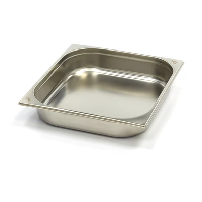 Maxima Gasztronorm tartály 2/3 GN - 6,5cm mély - 32,5 x 35,4cm - Rozsdamentes acél