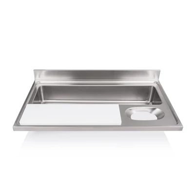 Zöldségmosó munkalap vágólappal 1070x310mm