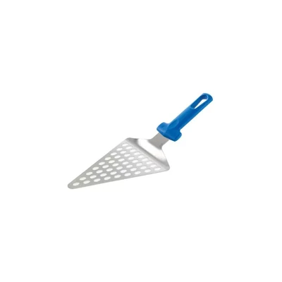 Háromszögletű perforált pizza lapát 19,5x14 cm