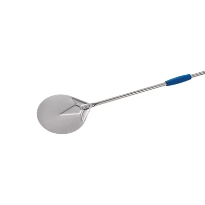 Rozsdamentes pizzalapát 20 cm szétszedhető 180 cm nyéllel