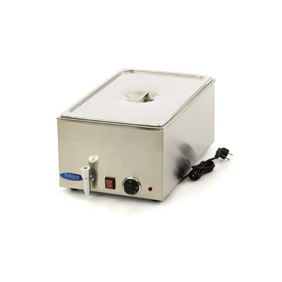 Maxima Bain Marie leeresztő csappal és 1 x 1/1 GN szettel