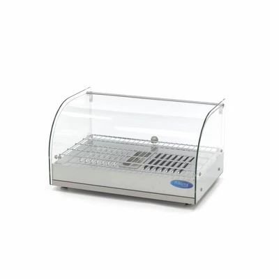 Maxima rozsdamentes acél melegítő vitrin - 1 szint - 55 cm - 25L