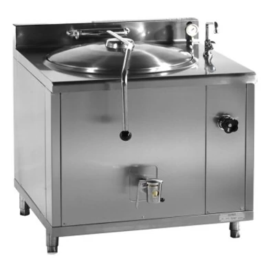 Gőzüzemű főzőüst, 100 liter