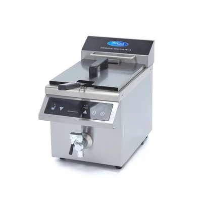 Maxima Indukciós Fritőz - 1 x 8L leeresztő csappal 3,5kW