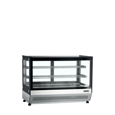 Tefcold Hűtött asztali bemutatóvitrin – 88 L – rozsdamentes (inox)