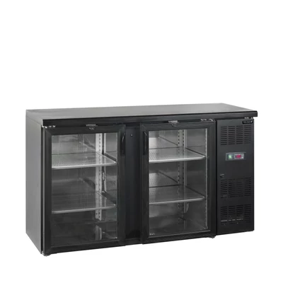 Tefcold Ventillációs bárhűtő – 277 L – 2 ajtós
