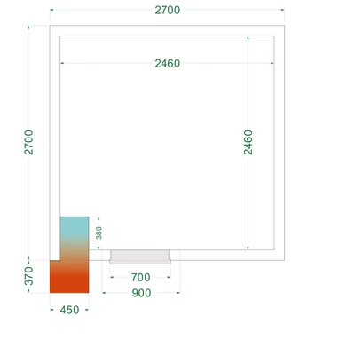 Tefcold Fagyasztókamra – 11.86 m³