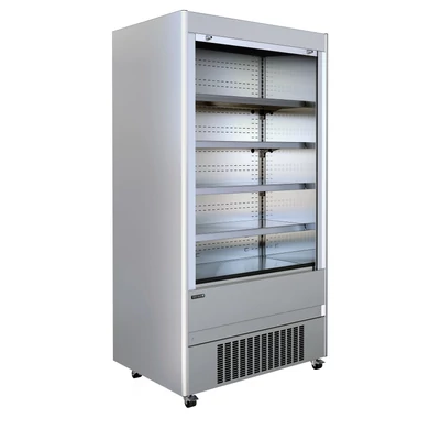 Tefcold Többszintes zárható rolós bemutató hűtő – 580 L