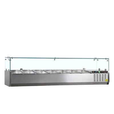 Tefcold Feltéthűtő – GN1/4 és GN1/6 - rozsdamentes (inox)