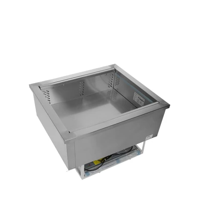 Tefcold Rozsdamentes statikus hűtésű medence – 64 L – beépíthető