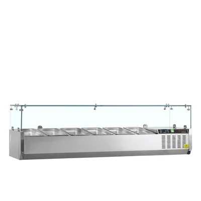 Tefcold Feltéthűtő –GN1/4 és GN1/6 – rozsdamentes (inox)