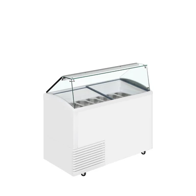 Tefcold Statikus Fagyipult – 342 L – fehér - 10 tégely