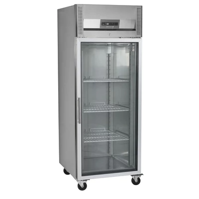 Tefcold Álló hűtő – 484 L - rozsdamentes (inox)
