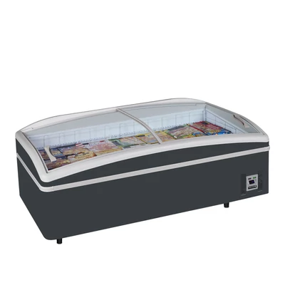 Tefcold SEKÉLY A-CF Antracit szupermarket hűtő/fagyasztó – 430 L – 1834×774×400 mm