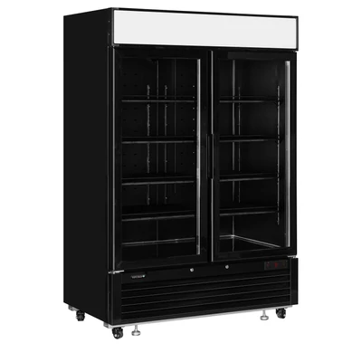 Tefcold Bemutató hűtő – 922 L – 2 ajtós -  reklámfelülettel