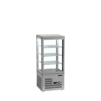 Tefcold UPD80-SZÜRKE Hűtött pultvitin – 78 L – 400×358×610 mm
