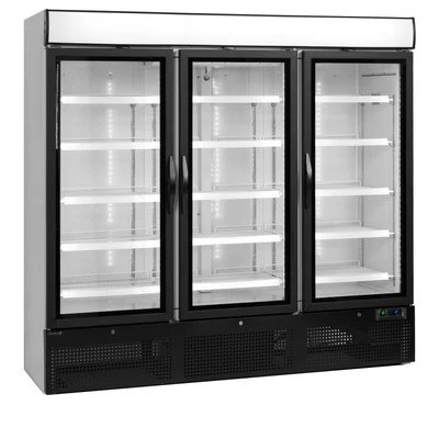 Tefcold Bemutató hűtő – 1657 L – 3 ajtós - reklámfelülettel