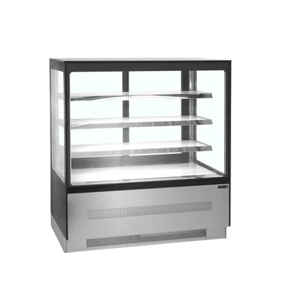 Tefcold Hűtött bemutatópult – 210 L – rozsdamentes (inox)