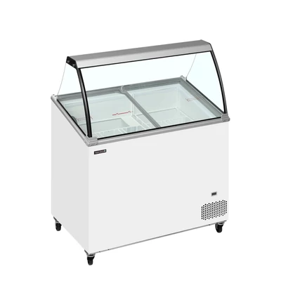 Tefcold Fagyipult – 230 L – fehér - 7 tégely