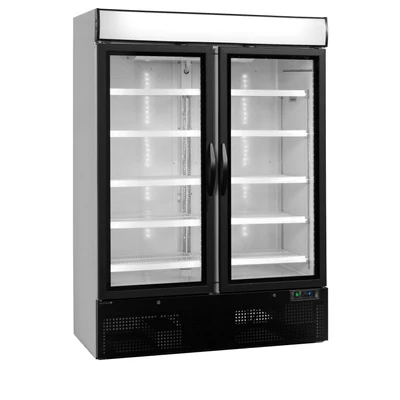Tefcold Kétajtós bemutató hűtő – 1079 L –  reklámfelülettel