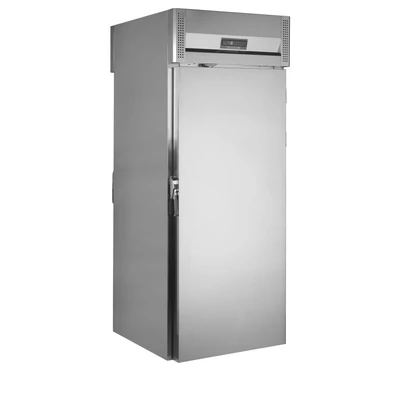 Tefcold Átgurítható hűtő – 416 L – rozsdamentes (inox)