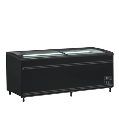 Tefcold VS Fekete szupermarket hűtő / fagyasztó – 500 L