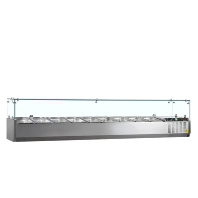 Tefcold Feltéthűtő – 52 L – rozsdamentes (inox)