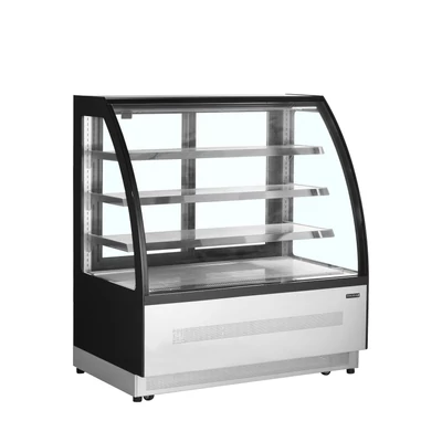 Tefcold Hűtött bemutatópult – 218 L – rozsdamentes (inox)