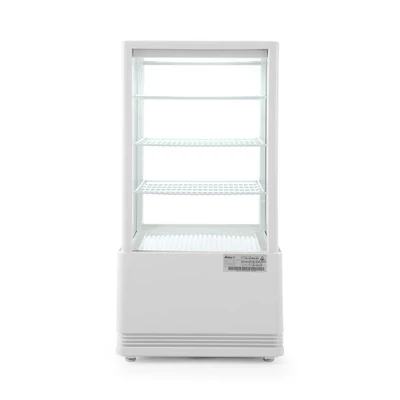 Bemutató vitrin 68L, Arktic, fehér