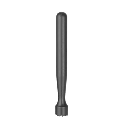 Muddler, Bar up, profilozott, csillag alakú, Fekete, o34x207mm