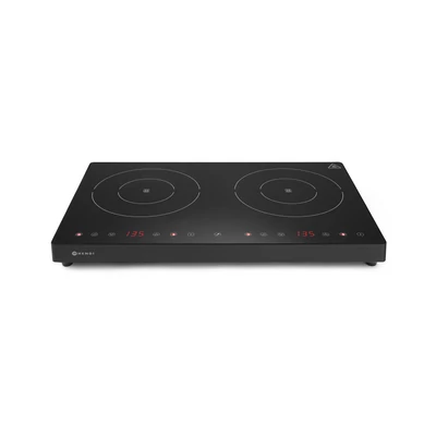 Dupla indukciós főzőlap Black Termékcsalád -230V -3500W -608x370x61 mm