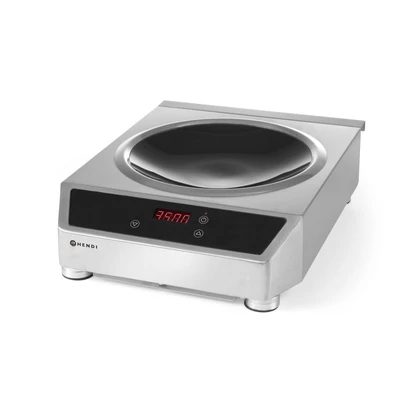 Indukciós főzőlap 3500 wok modell -230V -340x450x120 mm