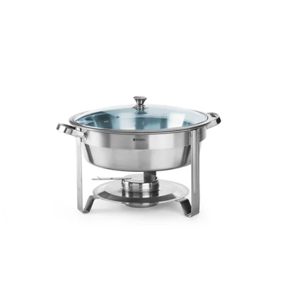Chafing edény - kerek - 3,5 l -390x270 mm