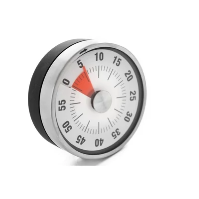 Analóg konyhai időzítő - o80x30 mm