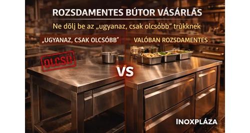 Rozsdamentes bútor vásárlás – hogyan vernek át a piacon (és hogyan kerüld el)