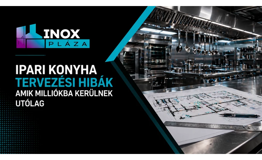 Ipari konyha tervezési hibák – amik milliókba kerülnek utólag